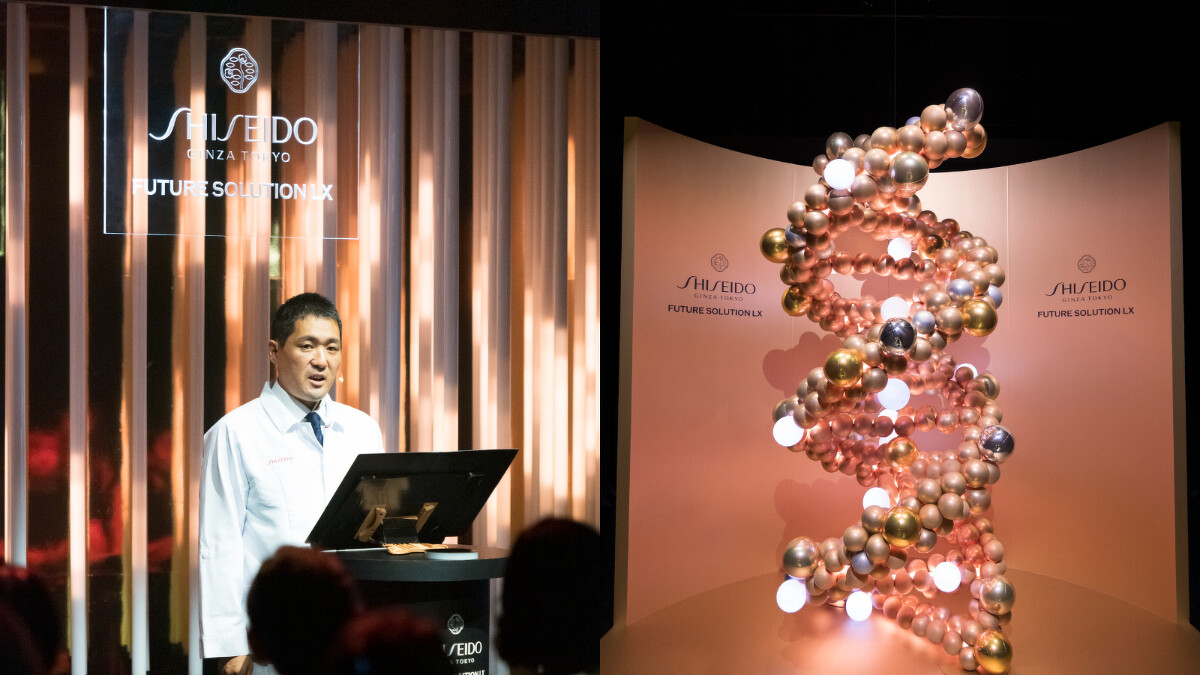 Dr. Masashi Miyai 資生堂未來科技研究所 宫井雅史博士為我們解說40多年來資生堂在肌膚養護上的發現。