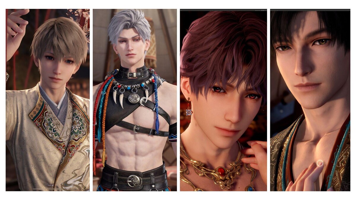 《戀與深空》五星互動思念「欲攬旖旎色」PV公開全新四人卡池，展現異域古風浪漫，讓玩家體驗不同時空與文化。圖/擷取自《戀與深空》