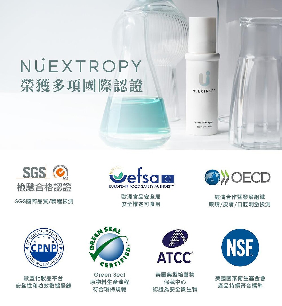 在義大利聖安娜大學醫院實驗中，以益生菌清潔方式對比傳統的化學消毒劑（含氯），數據顯示，使用益生菌清潔有效降低微生物產生多重抗藥性。