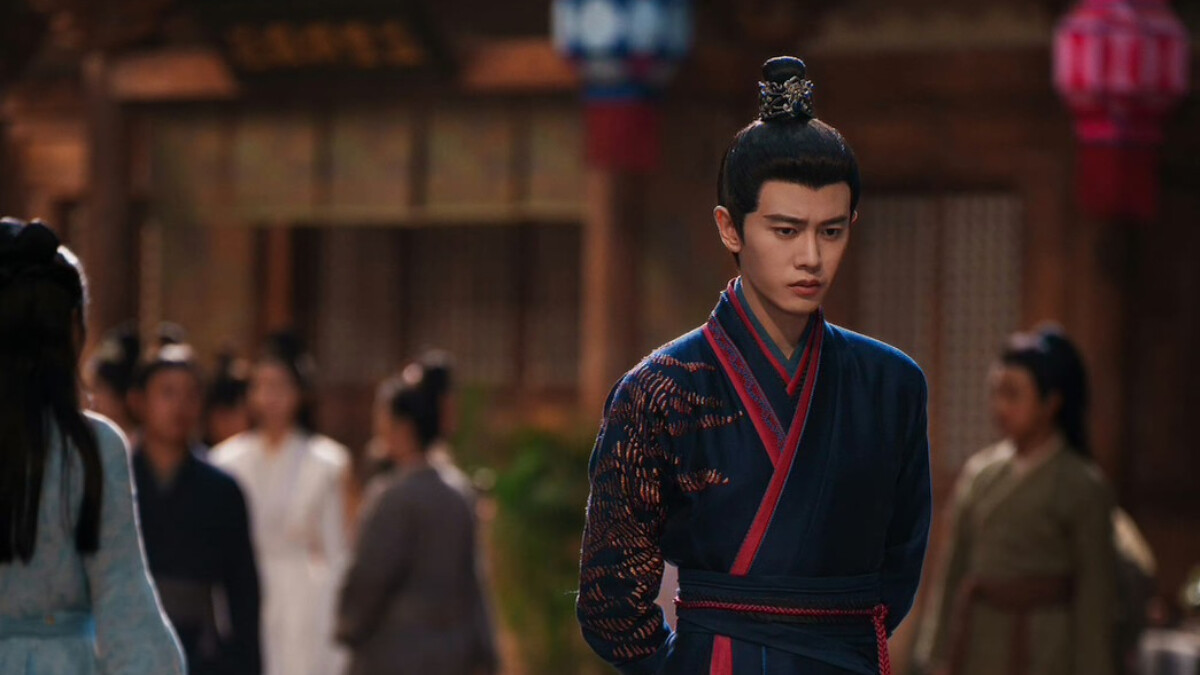 任嘉倫劇中經常面無表情，演技看不出層次。