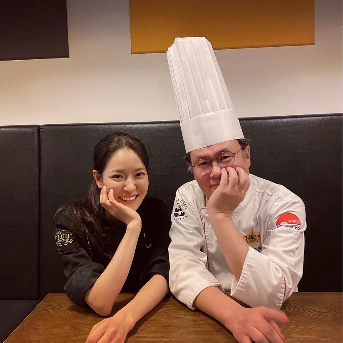 朴恩影與恩師呂敬來情同父女