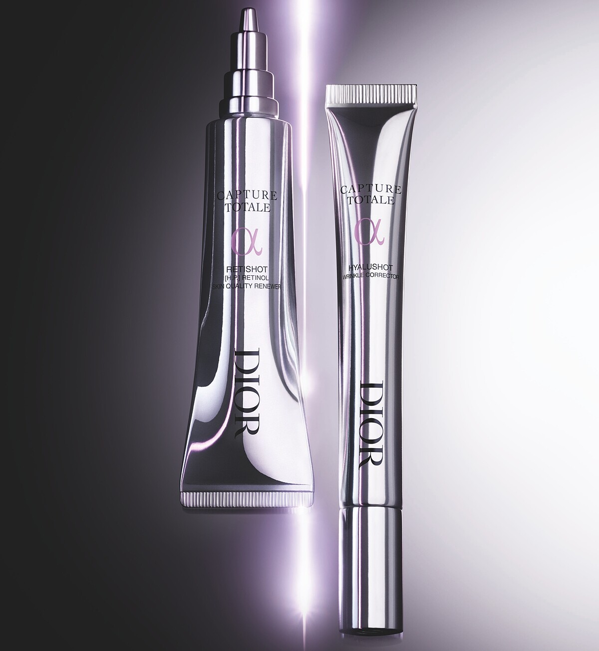 Dior迪奧逆時能量A醇煥顏筆情境圖。