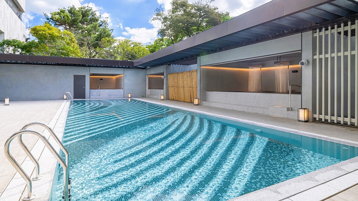 北投晶泉丰旅_露天泳池及水療區