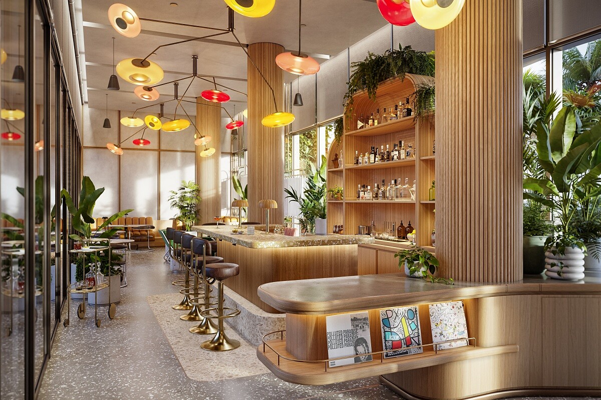 一樓「Caf&eacute; Standar」。