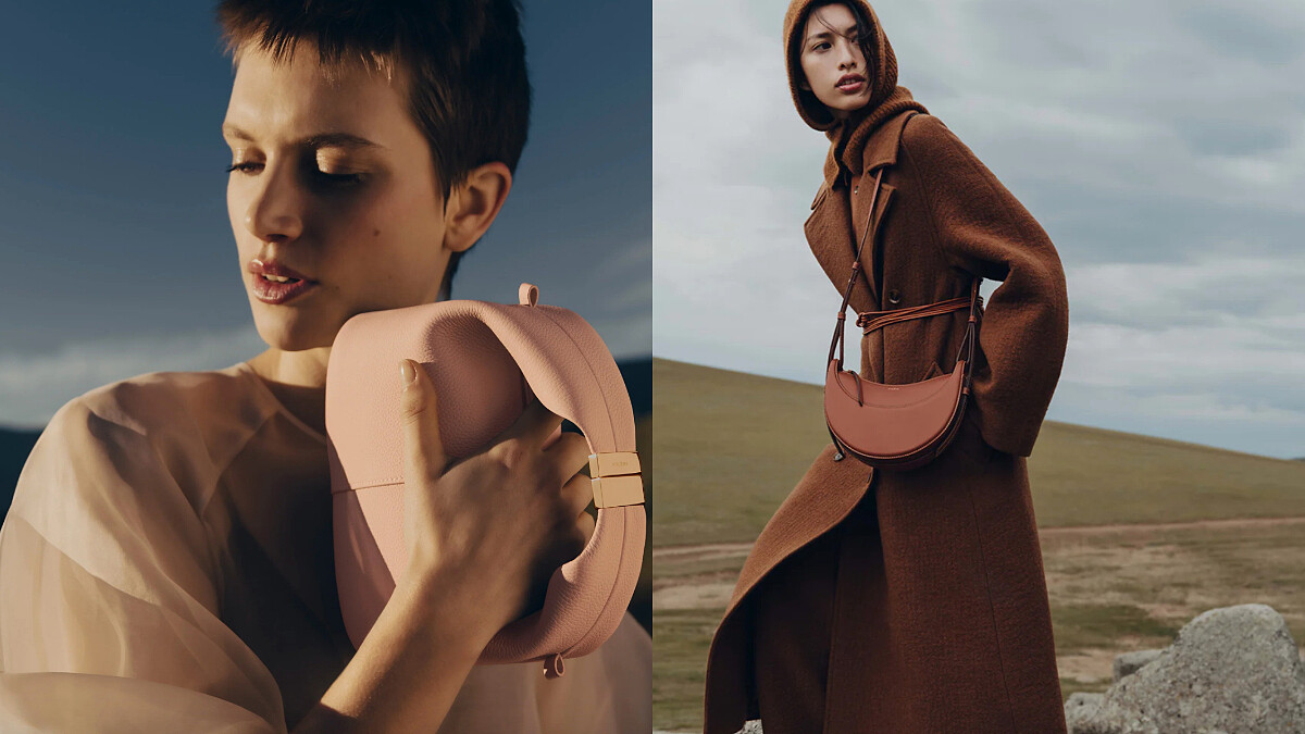 Polène的形象照,總是在大自然裡取景,非常療癒以及引人入勝。