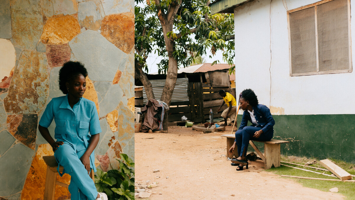 GG Bespoke 實習生梅洛蒂.德卡托(Melody Dekator)。攝影/Rachel Seidu