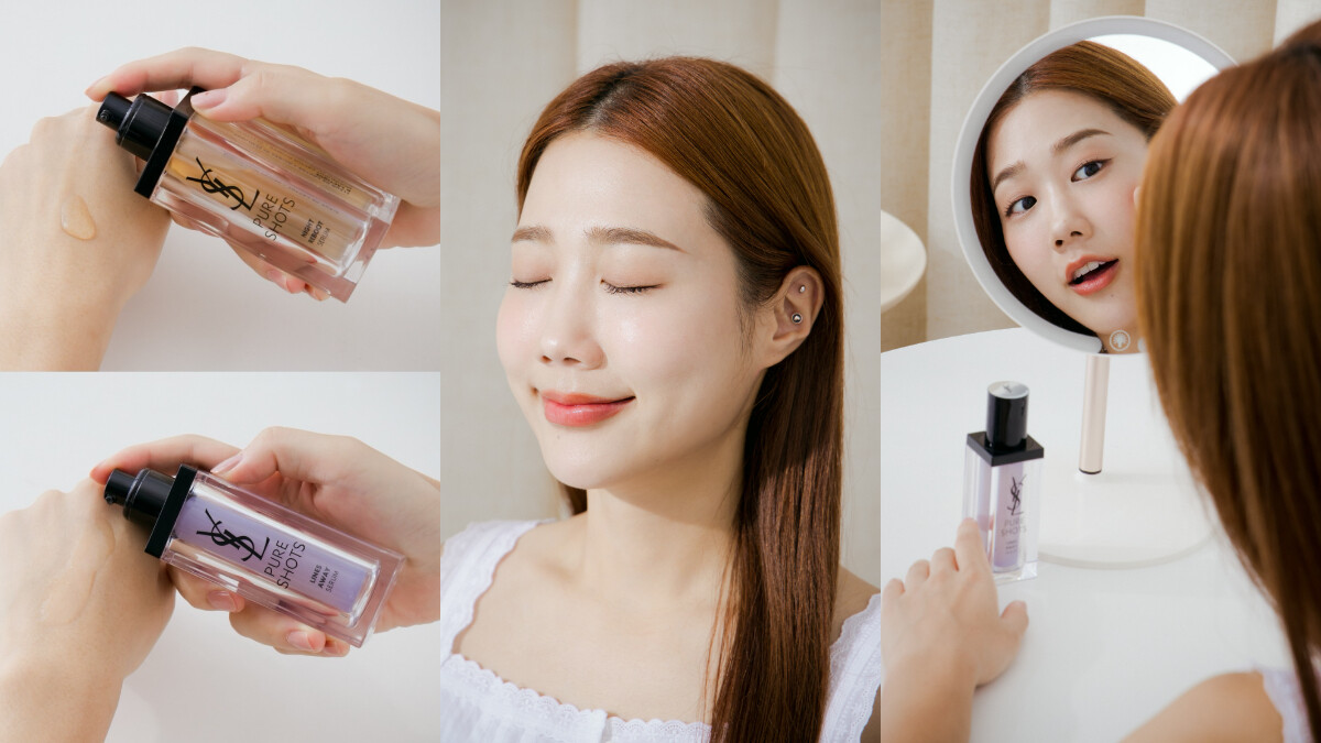 爆肝人專屬、發光臉蛋靠它們續命！YSL明星#熬夜雙精華，夜煥亮+日澎嫩，瘋狂熬夜也像睡飽覺！