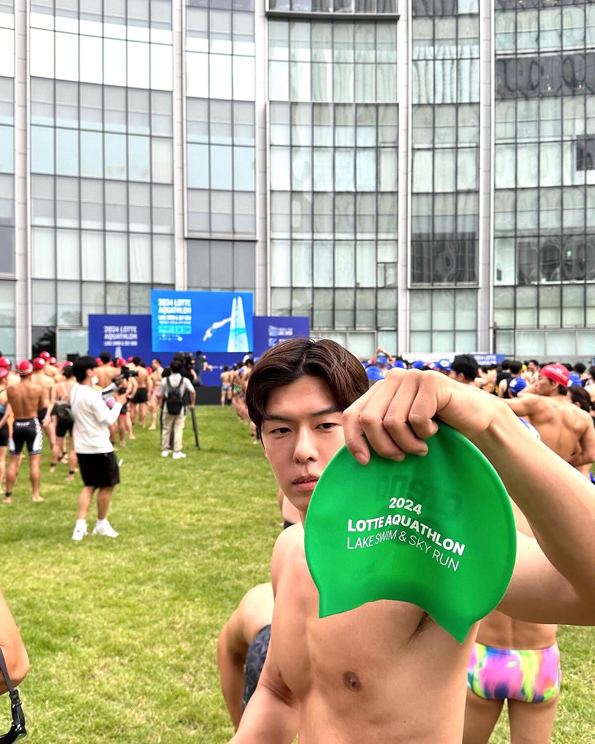 Austin Kang是三鐵愛好者