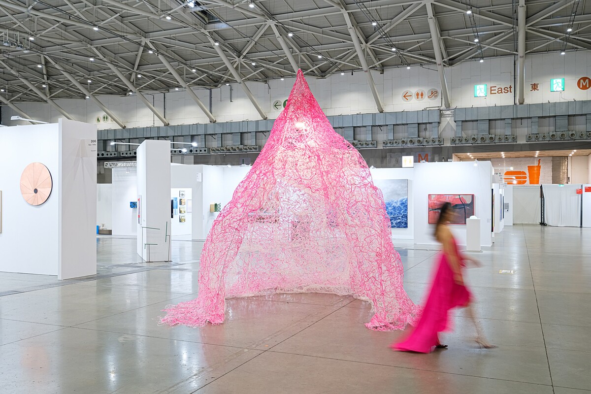 洪郁雯作品《不定的粉紅》，藝術家提供。