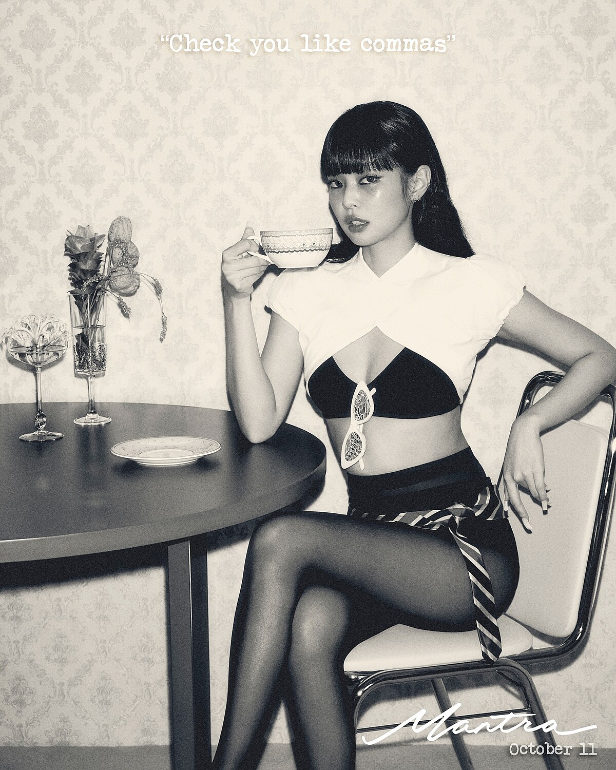 Jennie〈Mantra〉宣傳發表美少女守則