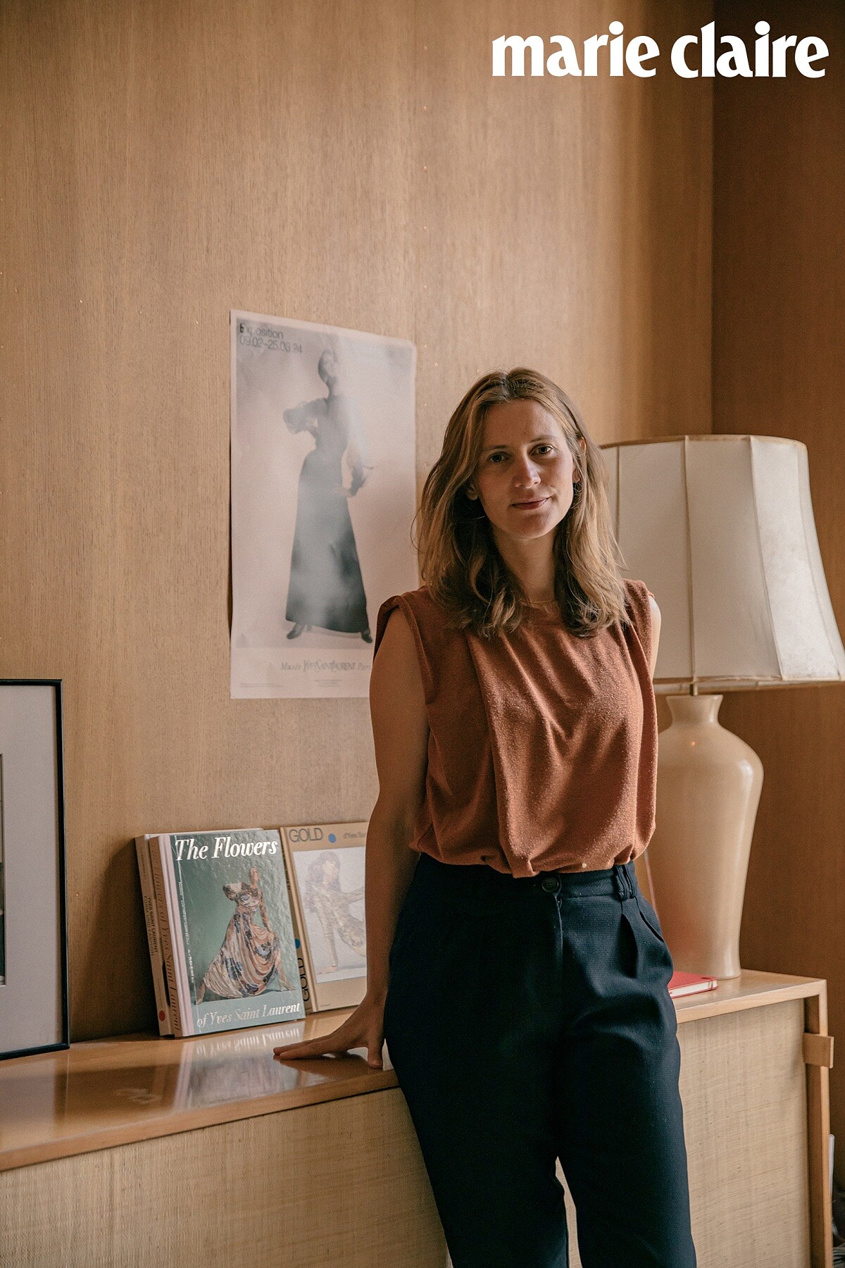 巴黎聖羅蘭博物館總監 Elsa Janssen。