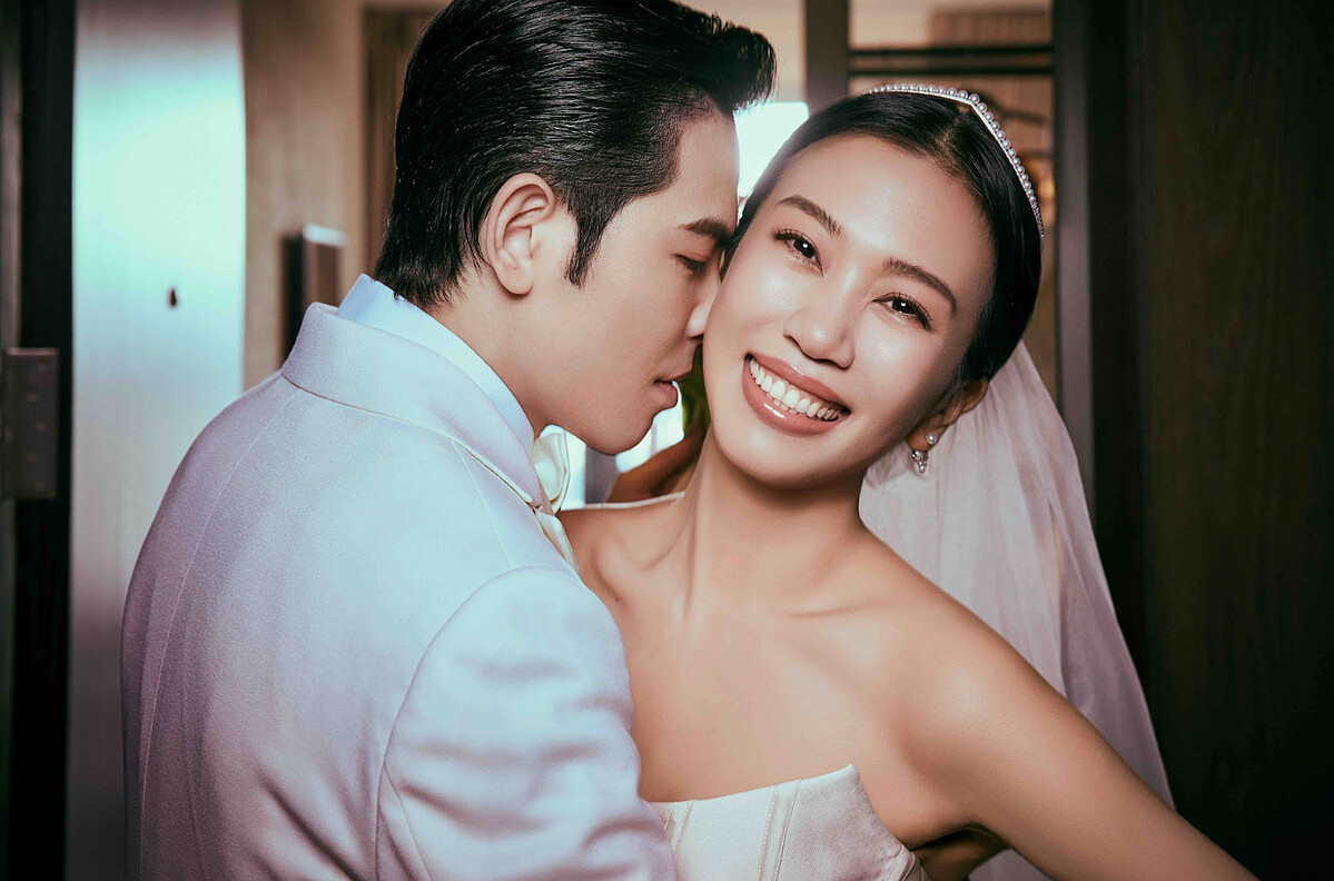 蕭敬騰與Summer婚紗照