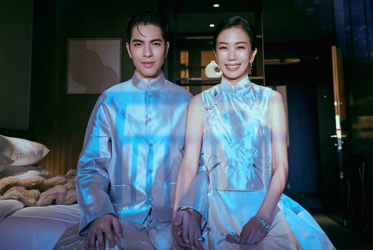 蕭敬騰與Summer婚紗照