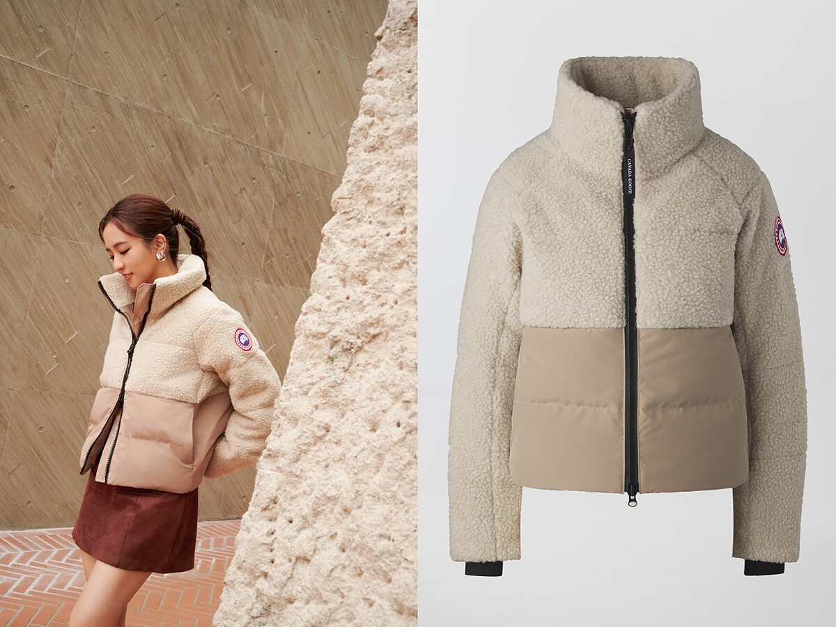 Elora短款外套(淺駝色)，NT45,100。