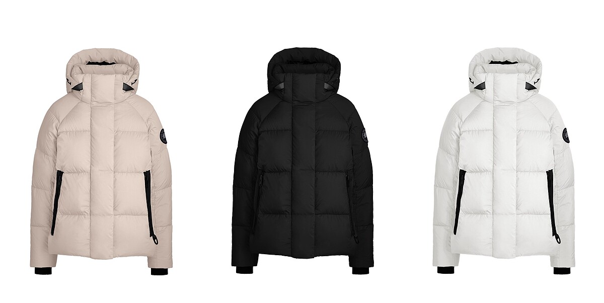 Junction 派克大衣(玫瑰粉色、黑色、北極星白)，各NT47,000。