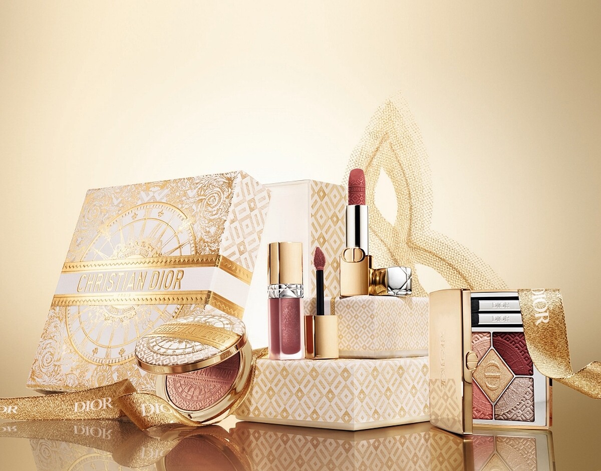 2024迪奧聖誕彩妝金燦凡爾賽限量版。