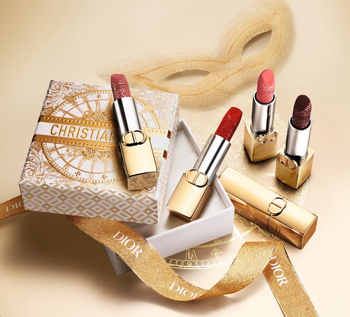 迪奧藍星唇膏金燦凡爾賽(共6色)，NT1,750