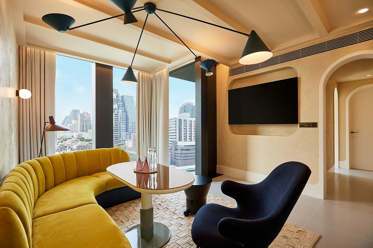 附設陽台的「Balcony Suite」。