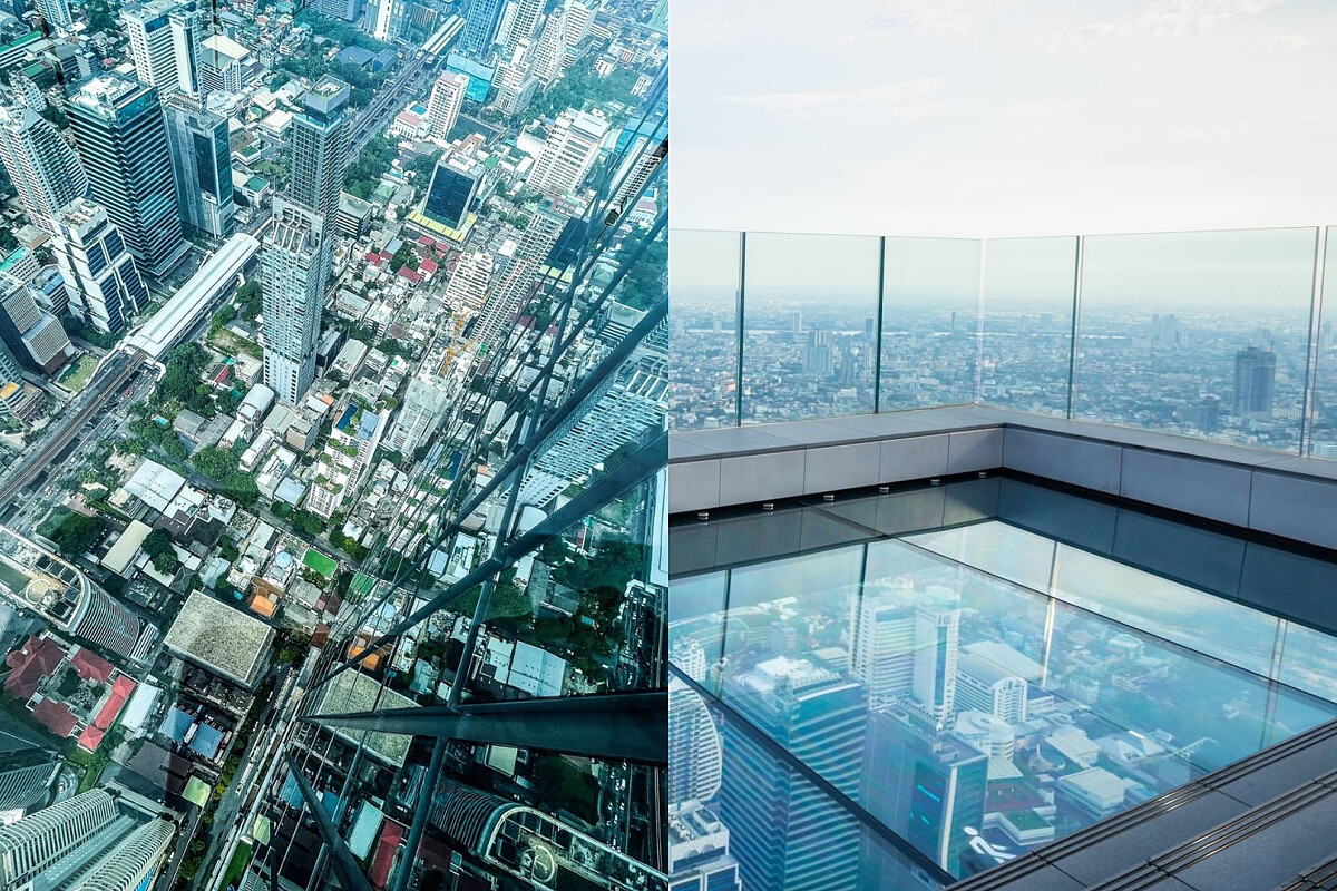 心驚動魄的「SkyWalk」。