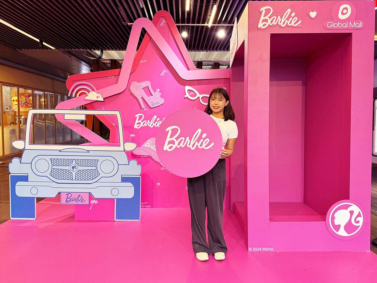 Global Mall夢想週年慶攜手Barbie芭比™推限定打卡點、聯名會員禮,吸引粉絲必拍