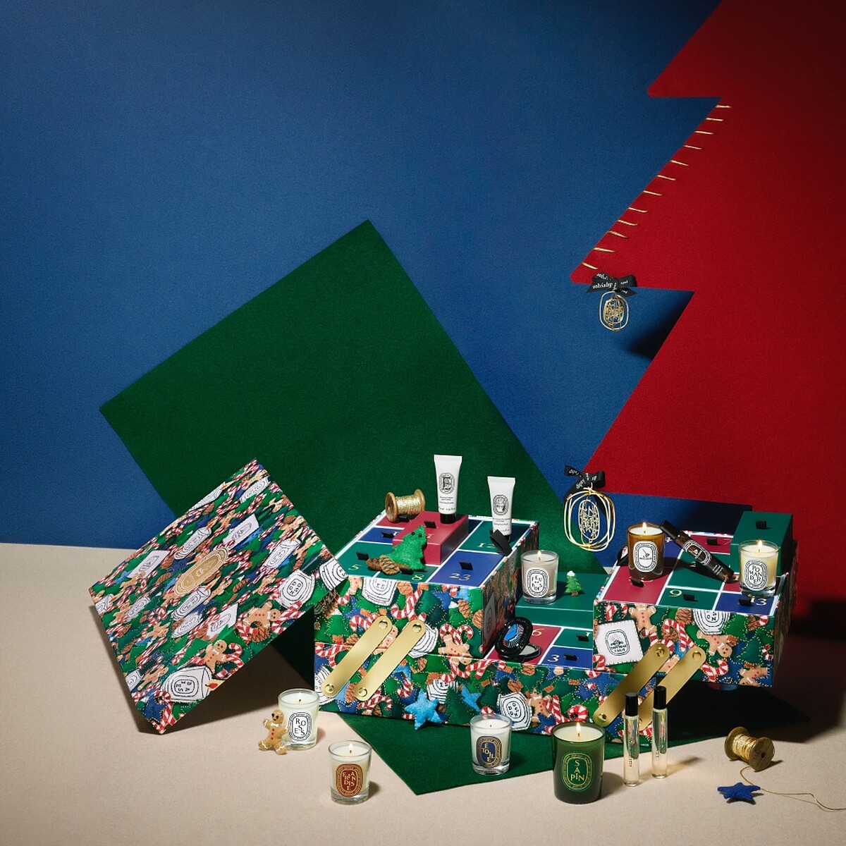 Diptyque 2024限量聖誕倒數月曆，NT15,600