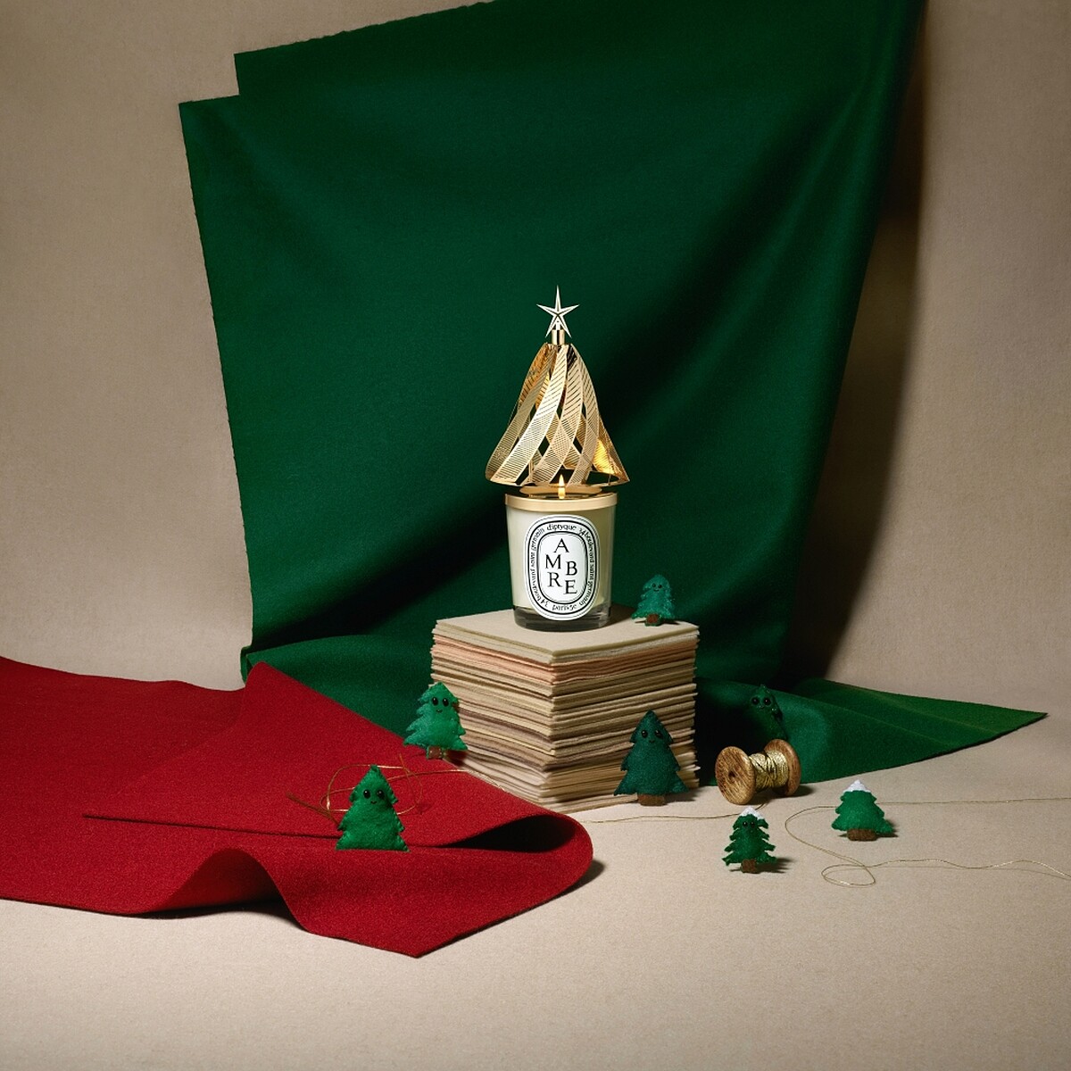 Diptyque 2024聖誕限量燭光萬花筒，NT3,200