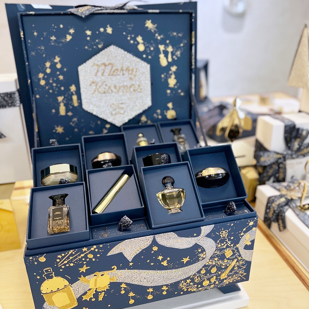 嬌蘭2024聖誕倒數月曆實品。