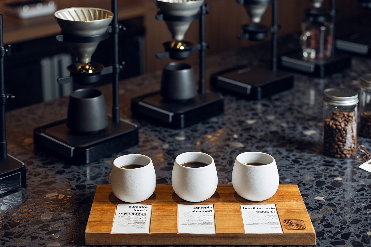 提供「Coffee Sonata」兩杯或三杯的體驗套組。