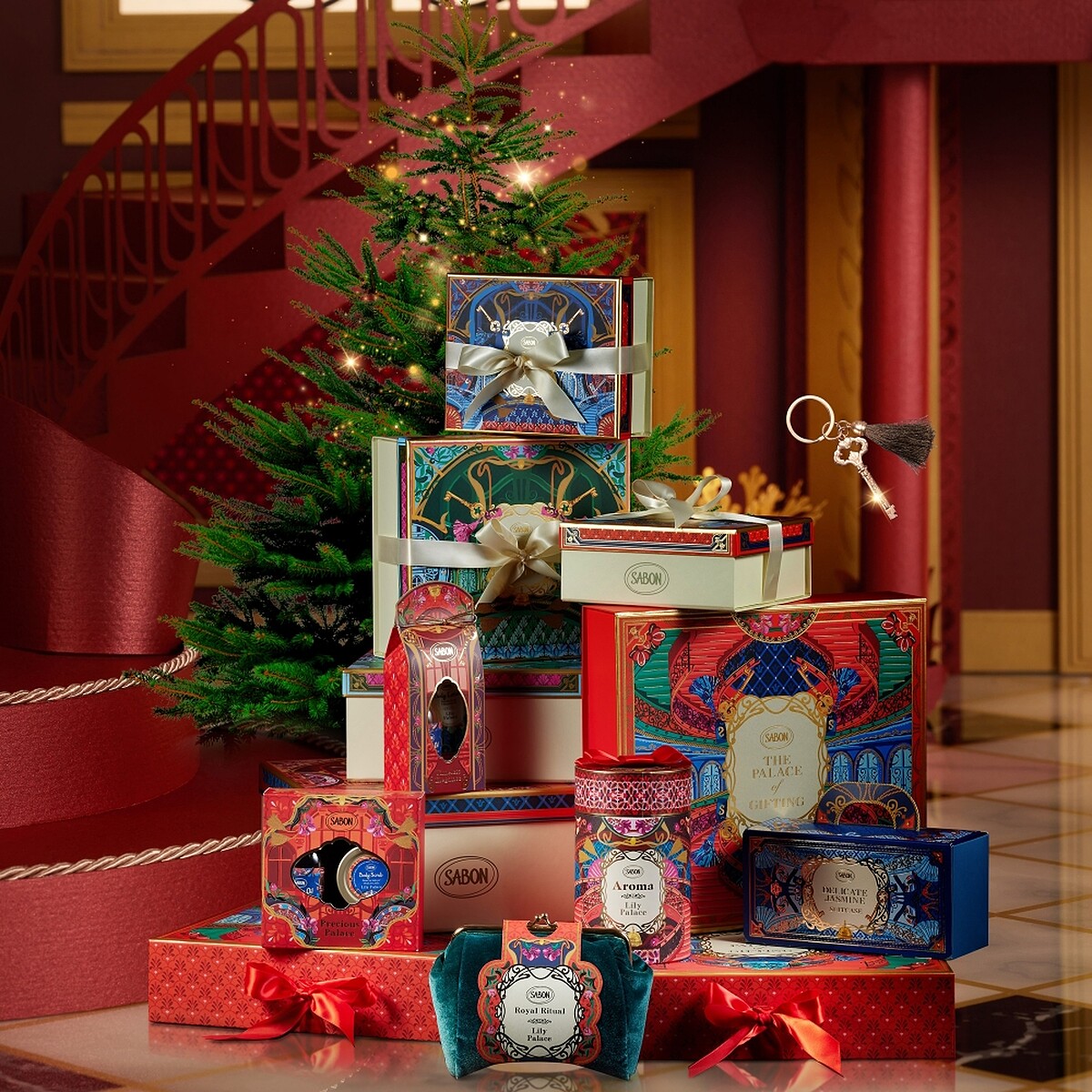 SABON美好年代贈禮情境圖。