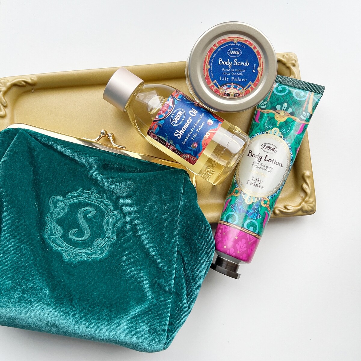 SABON明星三部曲宮廷禮盒美好年代限定包裝)，NT1,980