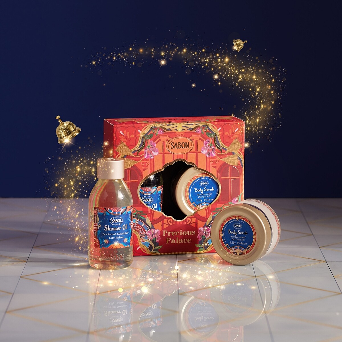 SABON沐浴磨砂禮盒(美好年代限定包裝)，NT980