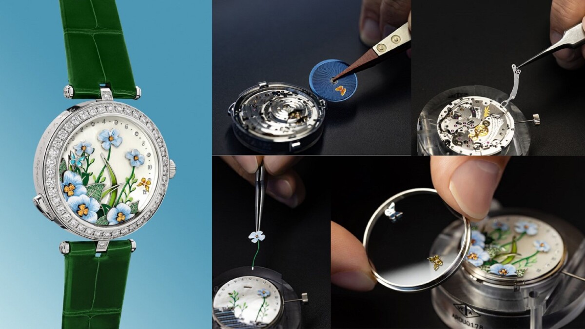 Van Cleef &amp;amp; Arpels梵克雅寶絕美話題腕錶新作，將自然意境以微縮藝術瑰寶封存的Lady Arpels Brise d’Été腕錶，盡顯世家不凡出色美學及工藝造詣！