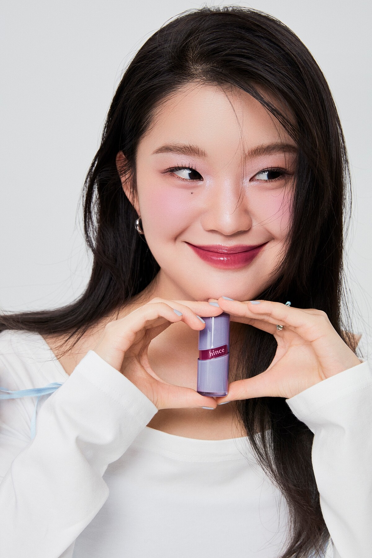 hince清新水感冰透唇釉 (Blue Edition) R009 RAW LILAC 櫻花奶凍 