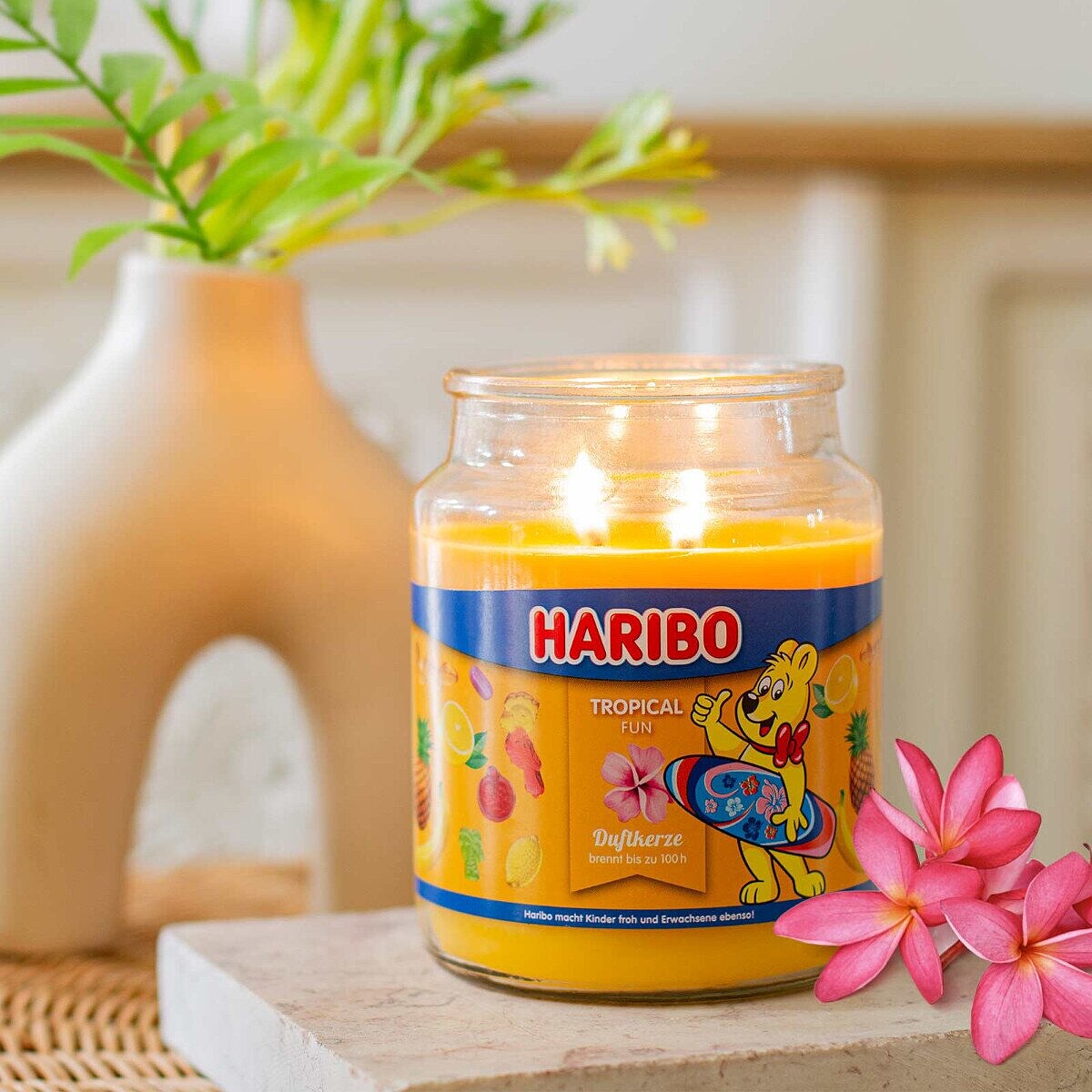 HARIBO香氛蠟燭-Tropical Fun熱帶趣味85g，NT390、300g，NT690、510g，NT890