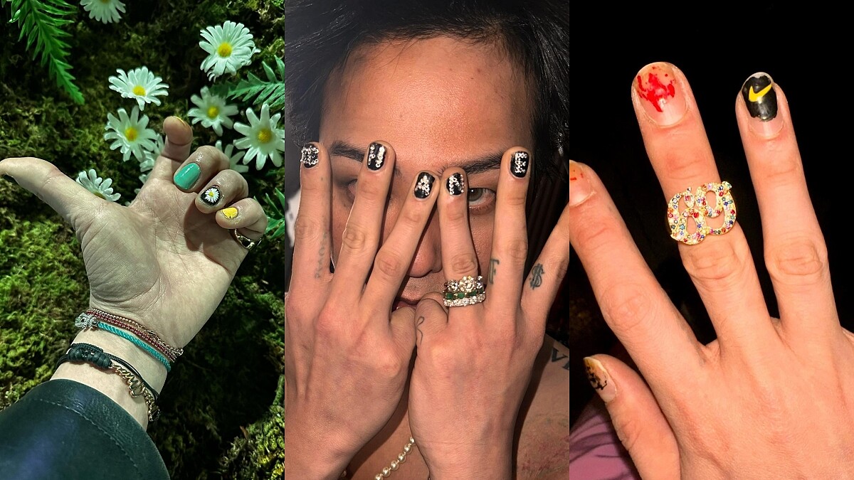 G-Dragon回歸連美甲都吸睛！GD的5款美甲造型，從個性塗鴉到鑽飾通通有