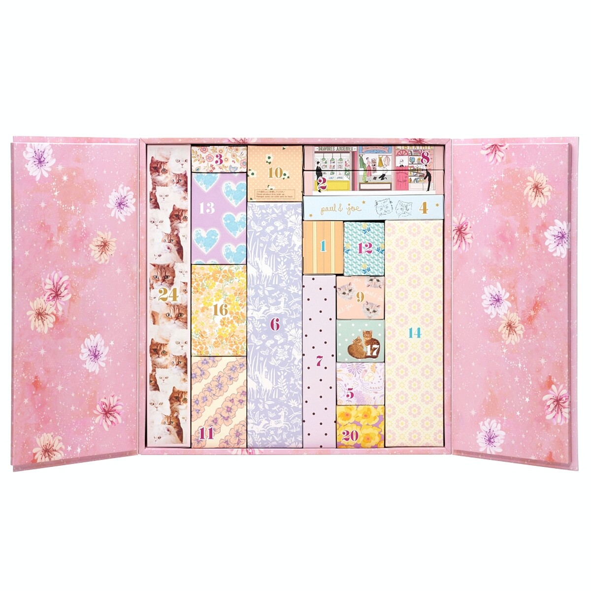 Paul & Joe 2024達洋貓瓦奇菲爾德倒數月曆，NT9,270(價值NT17,575)
