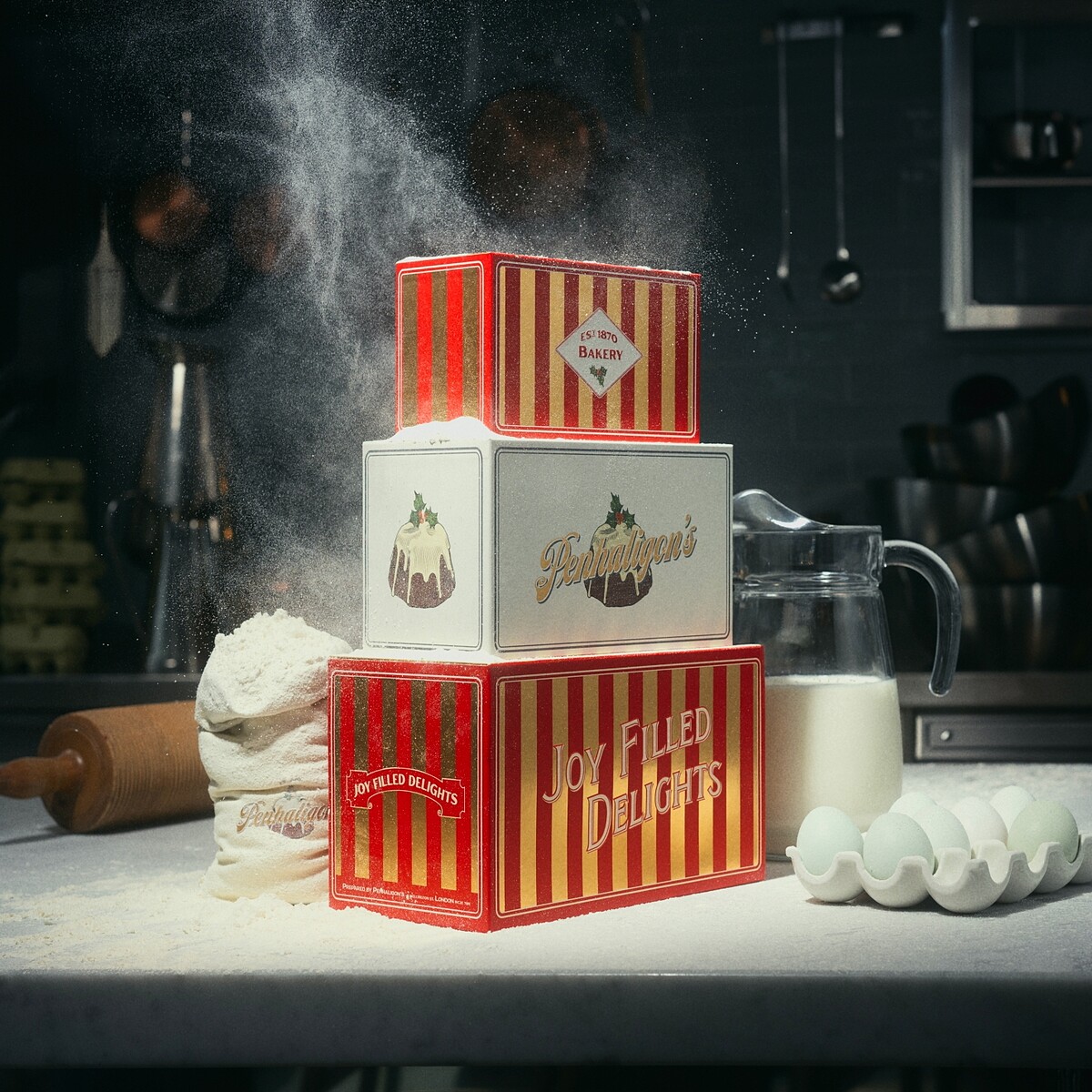 PENHALIGON&rsquo;S潘海利根烘焙師的歡樂多寶盒節日倒數日曆，NT18,700