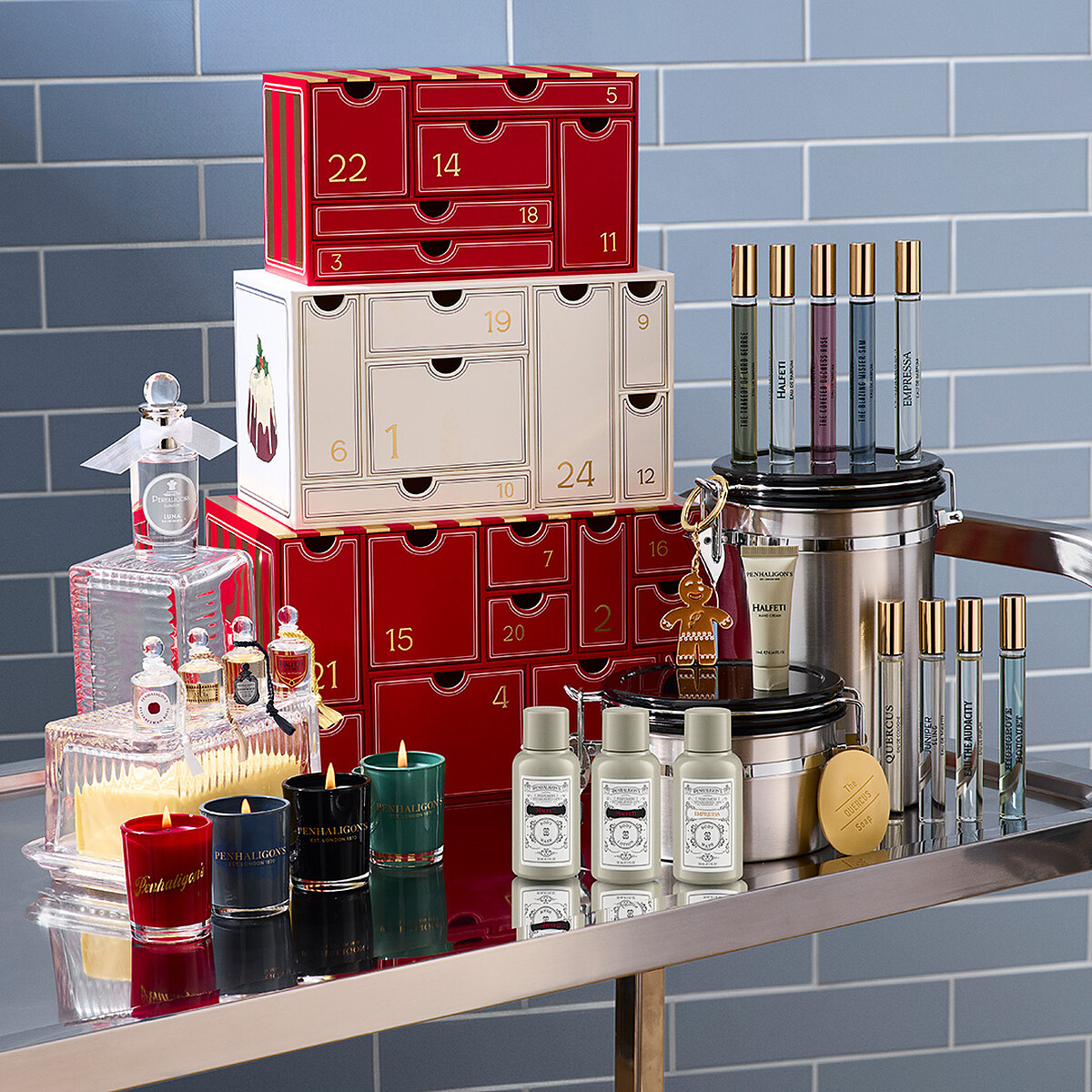 PENHALIGON&rsquo;S潘海利根烘焙師的歡樂多寶盒節日倒數日曆，NT18,700