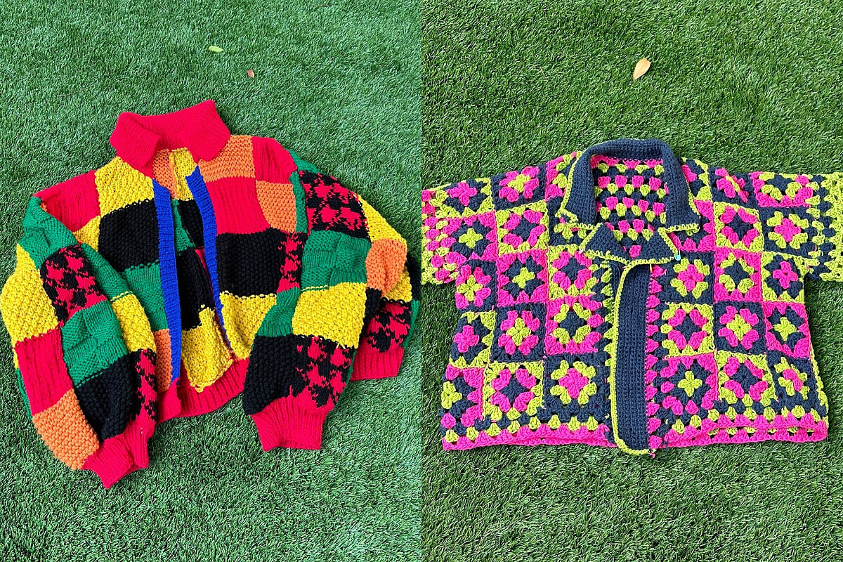 將展出他許多編織作品，部分還會販售。