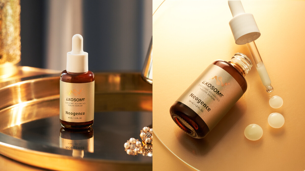 最新抗老話題外泌體，如何逆轉肌齡？蠟黃、乾燥、鬆弛都能即刻救援，快入手Neogence霓淨思「超未來外泌體時空精華」跟上這波超火話題保養潮