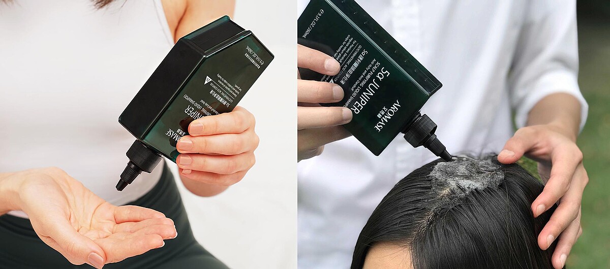 AROMASE艾瑪絲明星商品「5α捷利爾頭皮淨化液」