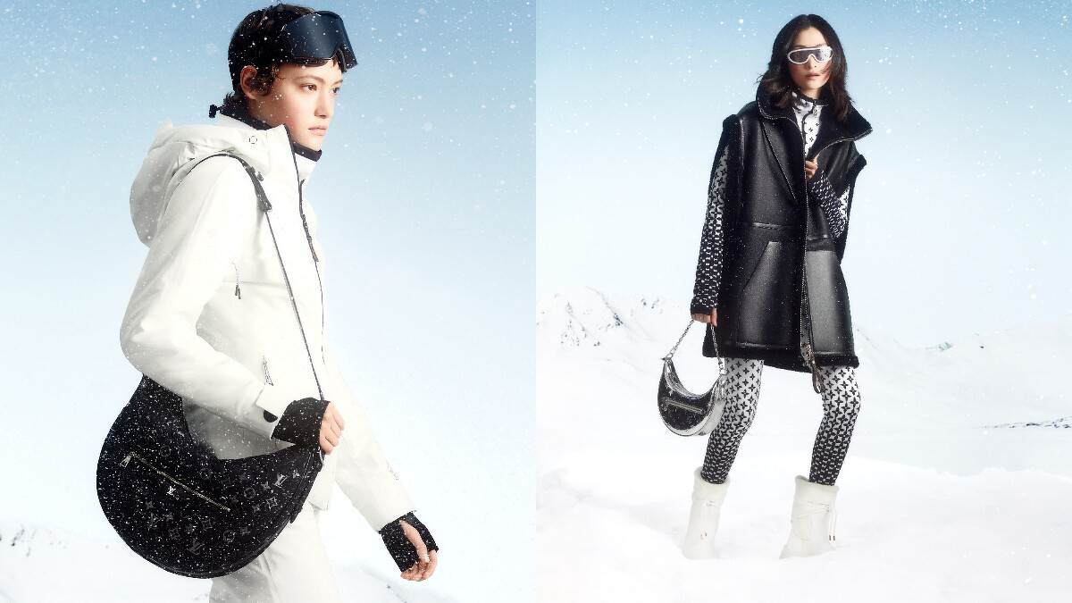 Louis Vuitton推出LV SKI 系列，其中尼龍材質系列的外套，不僅防風又擋雪，非常適合雪地氣候。