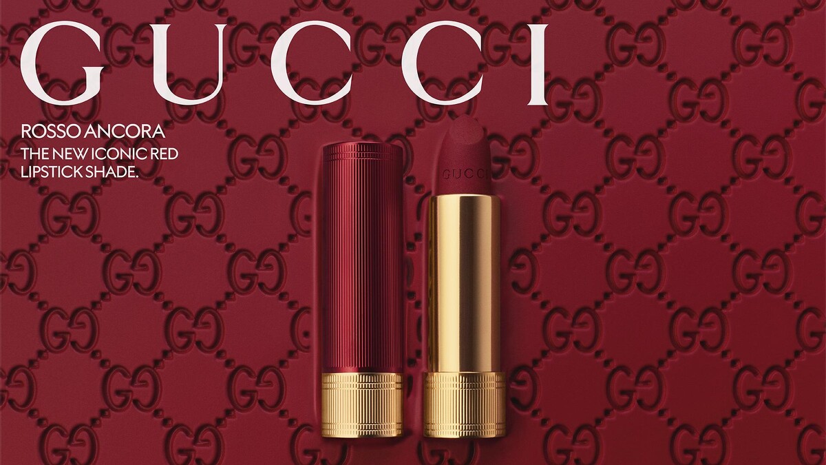 Gucci傾色柔霧唇膏(#509 Rosso Ancora)，NT1,700