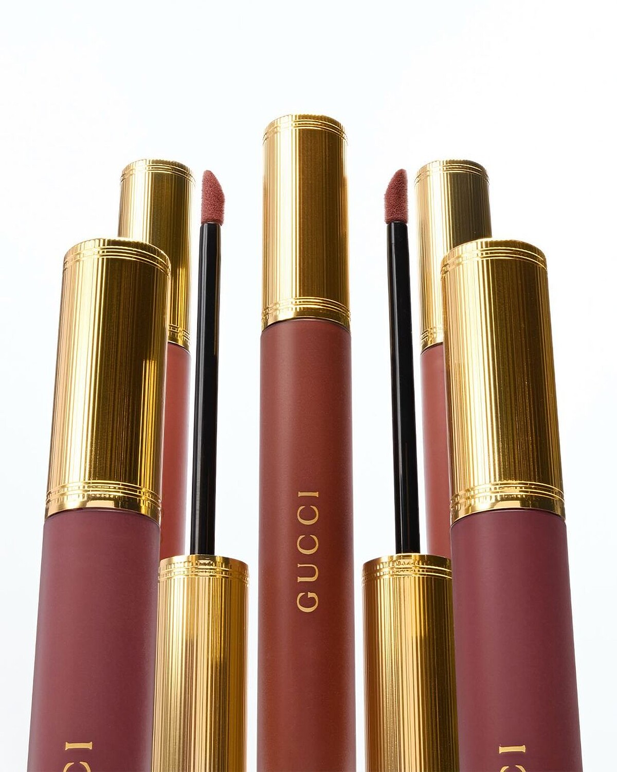 Gucci傾色雲霧唇釉(共12色)，NT1,700