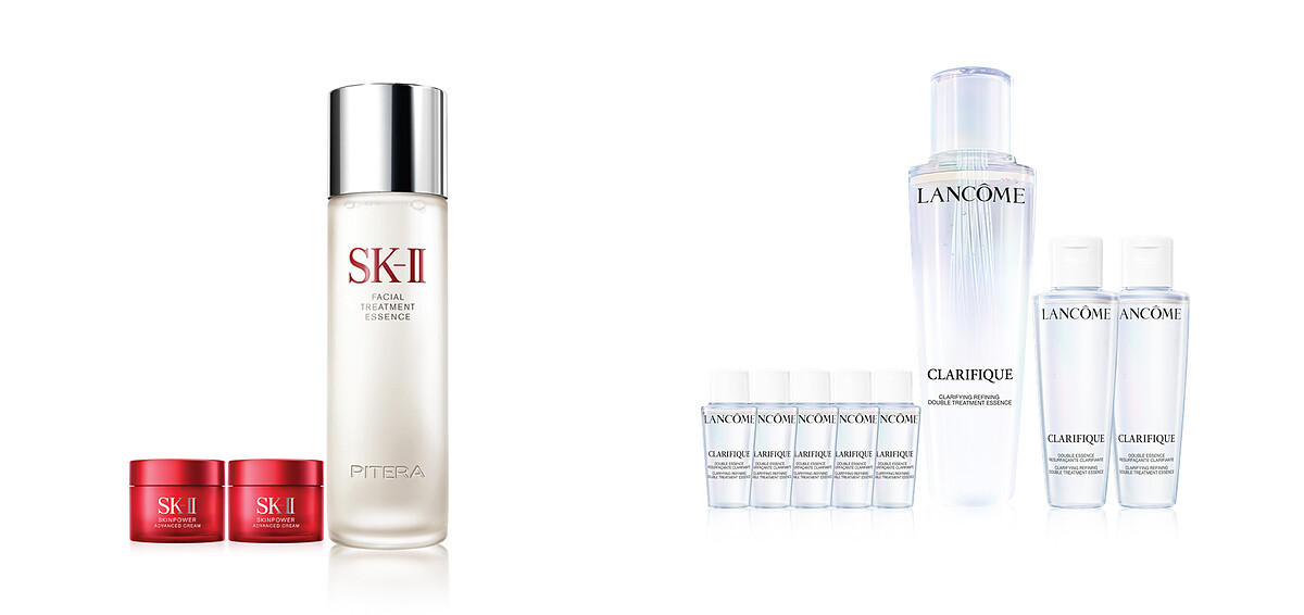 SK-II 青春露330ml/光蘊臻采煥亮精華75ml/致臻肌活能量活膚霜100g，卡友價 NT8,091/NT8,991/NT6,291 (高雄左營店) ；LANC&Ocirc;ME NO.1極光水發燒組，特價NT3,555、 價值NT7,900(高雄左營店11/10限定限量)。