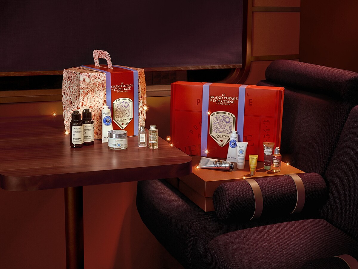 L&rsquo;OCCITANE歐舒丹奇幻探索之旅奢華倒數月曆&經典倒數月曆情境照。