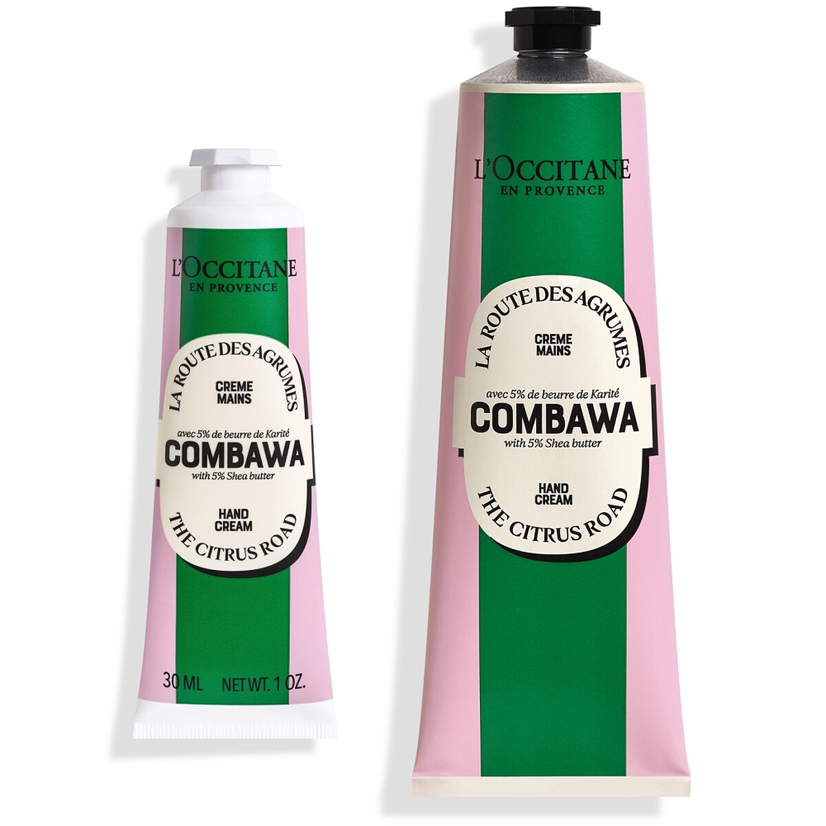 L&rsquo;OCCITANE歐舒丹奇幻之旅卡菲爾乳油木護手霜30ml，NT420、 150ml，NT1,180