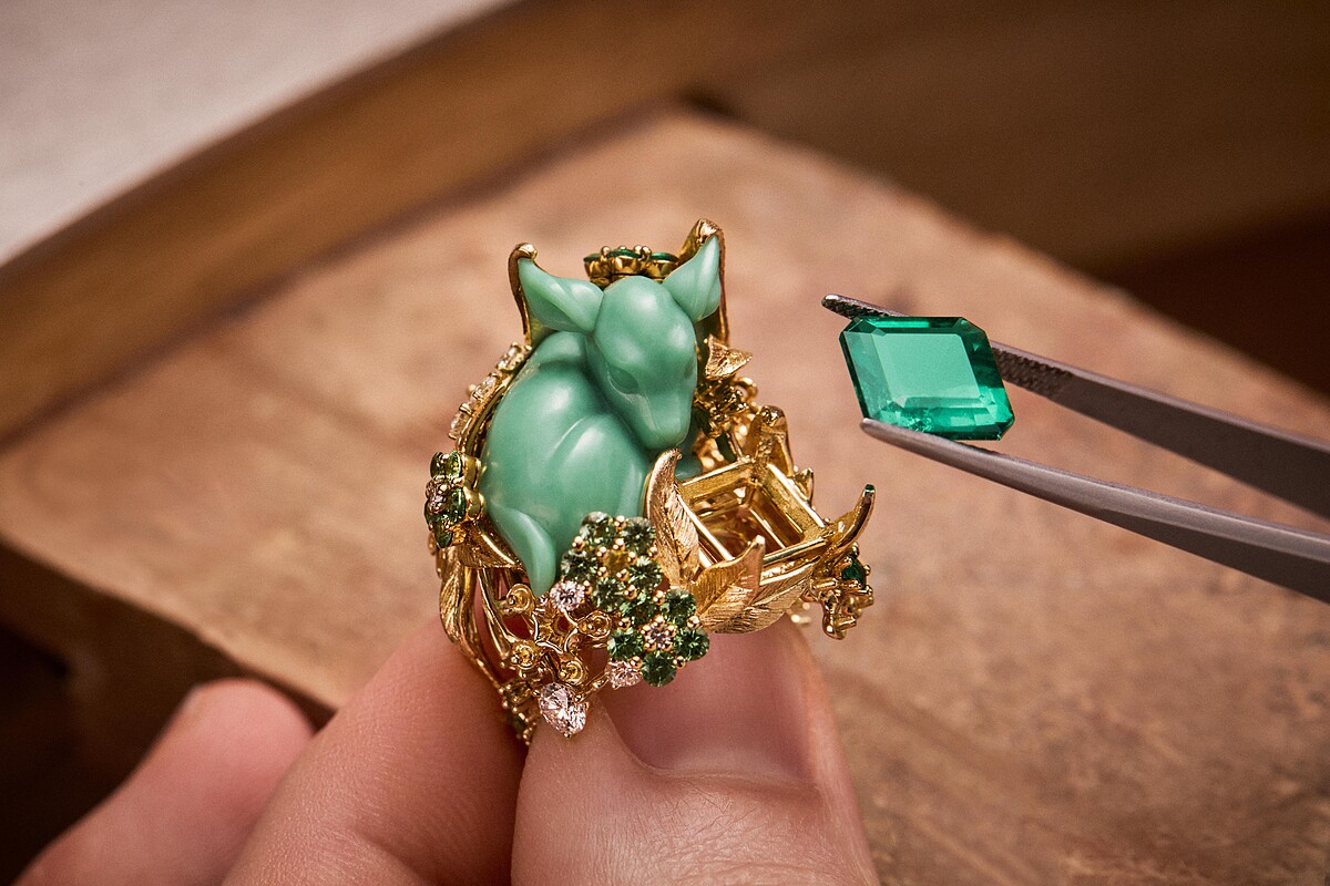 Diorama Foret Enchant&eacute;e set工藝圖