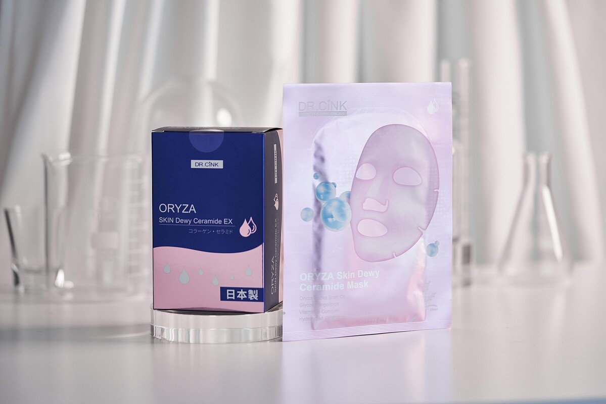 DR.CINK達特聖克米粹姬光神經醯胺水嫩面膜28ml*5入，NT600