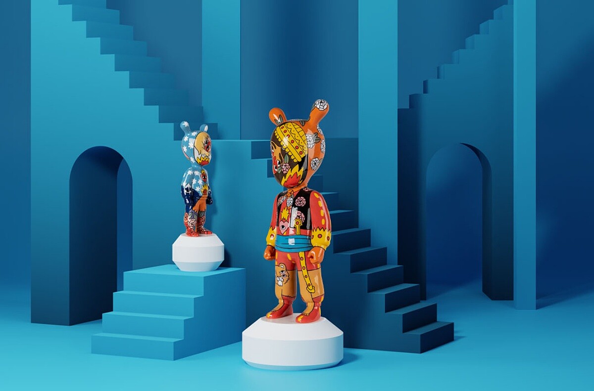 西班牙藝術家 Ricardo Cavolo 融入家人元素設計出溫暖動人的作品。